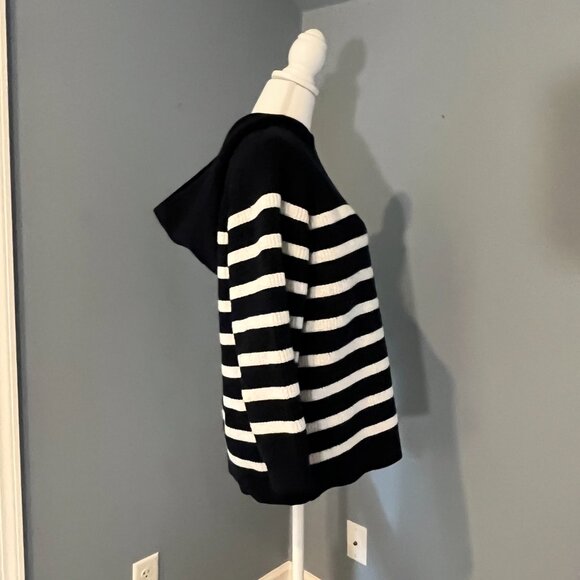 BOGO Zara Women's Striped Hoodie Sweater - Picture 10 of 12